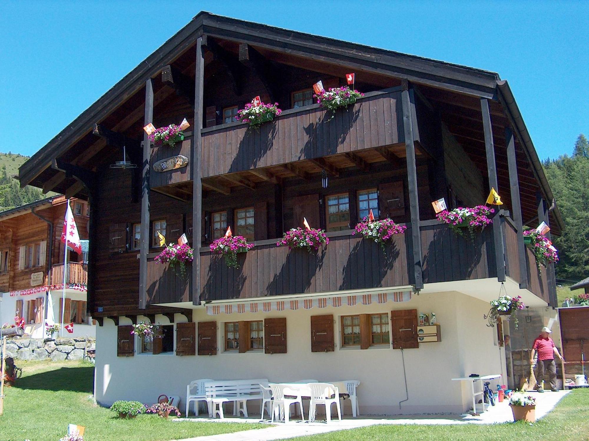 Chalet Marder Riederalp Exteriör bild